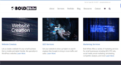 Desktop Screenshot of boldwhite.com